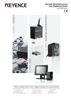 LK-G5000 Series Ultra High-Speed/High-Accuracy Laser Displacement Sensor Catalogue