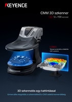VL-700 sorozat CMM 3D szkenner Katalógus
