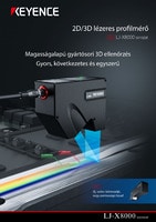 LJ-X8000 sorozat 2D/3D lézeres profilmérő Katalógus