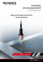 CL-3000 Sorozat Konfokális elmozdulásérzékelő Katalógus