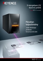 MD-U Sorozat 3-tengelyes UV lézeres jelölő Katalógus