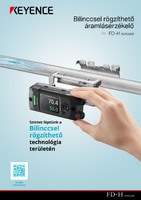 FD-H sorozat Bilinccsel rögzíthető áramlásérzékelő Katalógus