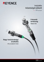 ER sorozat Induktív közelségérzékelő Katalógus
