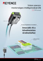 IV4 sorozat Vision szenzor mesterséges intelligenciával (AI) Katalógus