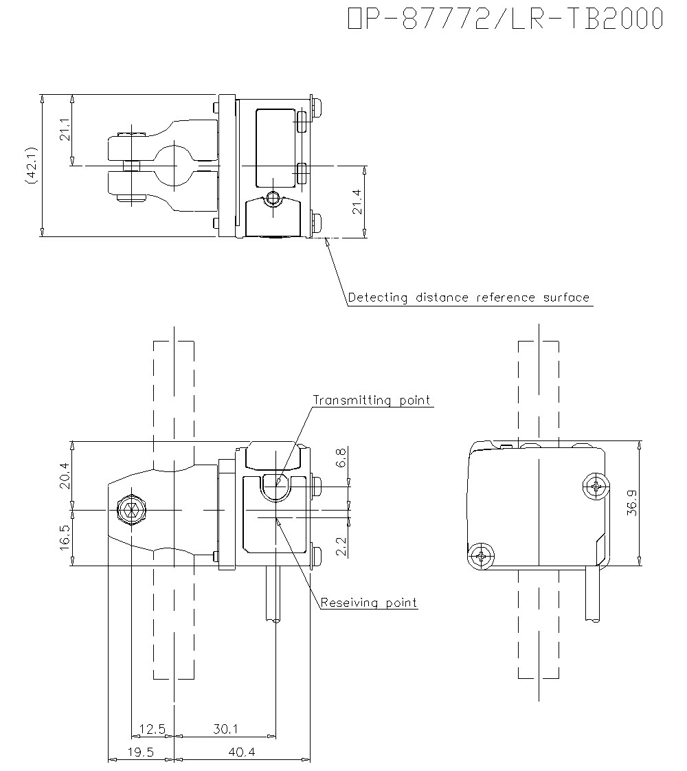 OP-87772/LR-TB2000 Dimension