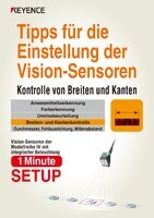 Modellreihe IV Tipps für die Einstellung der Vision-Sensoren [Kontrolle von Breiten und Kanten]