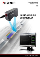 Modellreihe LJ-V7000 2D/3D Laser-Profilsensor Katalog
