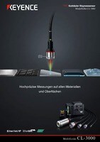 Modellreihe CL-3000 Konfokaler Wegmesssensor Katalog