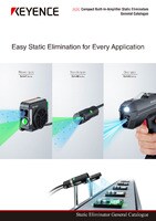 Compact Built-In-Amplifier Static Eliminators General Catalogue