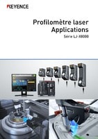 Série LJ-X8000 Profilomètre laser Applications