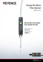 FD-X Reeks Opklembare Debietsensor Catalogus