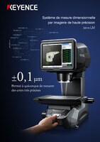 Série LM Système de mesure dimensionnelle par imagerie de haute précision Catalogue