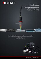 Modellreihe CL-3000 Konfokaler Wegmesssensor Katalog