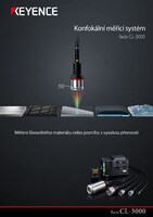 Řada CL-3000 Konfokální měřicí systém Katalog