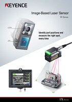 IX Series Image-Based Laser Sensor Catalogue