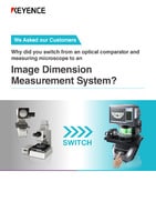 Wij vroegen onze klanten Waarom bent u van een optische comparator en meetmicroscoop overgestapt op een optisch meetsysteem?