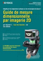 Série IM Guide de mesure dimensionnelle par imagerie 2D