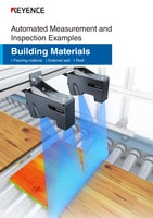 Automated Measurement and Inspection Examples Building Materials [Flooring material/External wall/Roof]