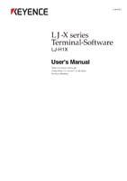 LJ-H1X Terminal-Software User's Manual