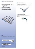 Modellreihe EV Näherungsgeber mit eingebautem Messverstärker Katalog