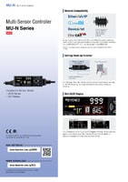MU-N Series Multi-Sensor Controller Catalogue