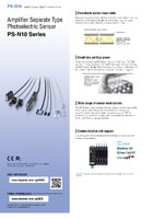 PS-N Series Amplifier Separate Type Photoelectric Sensor Catalogue