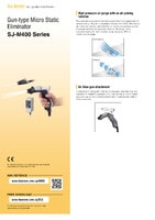 SJ-M400 Series High-Pressure Blow Spot Type Static Eliminator Catalogue