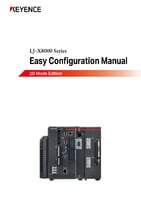 LJ-X8000 Series Easy Setup Guide [2D mode]