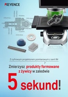 serii IM Zmierzysz produkty formowane z żywicy w zaledwie 5 sekund!