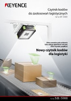 Seria SR-5000 Czytnik kodów do zastosowań logistycznych Katalog