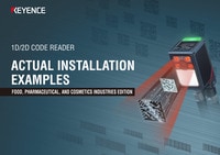 1D/2D CODE READER ACTUAL INSTALLATION EXAMPLES [FOOD, PHARMACEUTICAL, AND COSMETICS INDUSTRIES EDITION] 