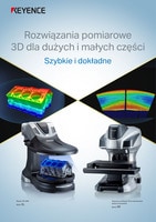 Rozwiązania pomiarowe 3D dla dużych i małych części Szybkie i dokładne