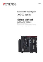 Modellreihe XG-X Einrichtungsanleitung (LJ-X/LJ-V-Ausgabe)