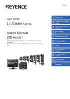 Uživatelská příručka pro řadu LJ-X8000 (režim 3D)