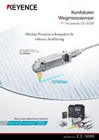 Modellreihe CL-3000 Konfokaler Wegmesssensor (Halbleiter) Katalog