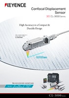 CL-3000 Series Confocal Displacement Sensor (Semiconductors) Catalogue