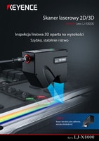 Seria LJ-X8000 Skaner laserowy 2D/3D Katalog