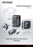 CV-X-reeks Intuïtief visiesysteem Catalogus