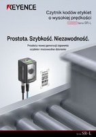 Seria SR-L Czytnik kodów etykiet o wysokiej prędkości Katalog