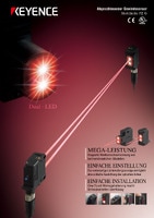 Modellreihe PZ-G Fotoelektrische Sensoren mit eingebautem Messverstärker Katalog