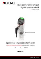 GP-M sorozat Nagy igénybevételre tervezett digitális nyomásérzékelők Katalógus