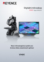Řada VHX-X1 Digitální mikroskop Katalog
