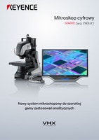 Seria VHX-X1 Mikroskop cyfrowy Katalog