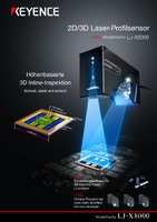 Modellreihe LJ-X8000 2D/3D Laser-Profilsensor Katalog