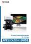 VK-X Series 3D Laser Scanning Microscope APPLICATION GUIDE