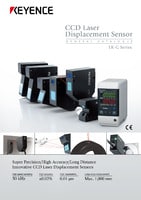 LK-G Series Compact, High-accuracy, Wide-range CCD Laser Displacement Sensor with Advanced features Catalogue (English)