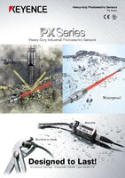 PX Reeks Robuuste foto-elektrische sensor Catalogus (Engels)