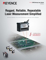 IA Series CMOS Analogue Laser Sensor Catalogue