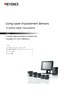 Using Laser Displacement Sensors To perform stable measurements Vol.3