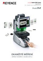 IM Series Image Dimension Measuring System Wide-field/Programmable ring-illumination model Catalogue (Czech)